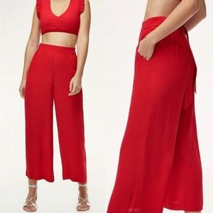 Wilfred Red Faun Pant